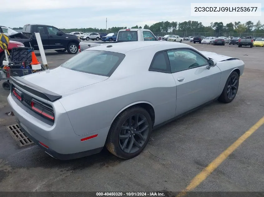 2020 Dodge Challenger Gt VIN: 2C3CDZJG9LH253677 Lot: 40450320