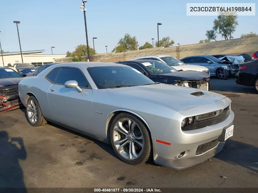 2020 Dodge Challenger R/T VIN: 2C3CDZBT6LH198844 Lot: 40461877