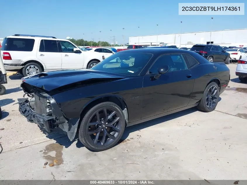 2020 Dodge Challenger R/T VIN: 2C3CDZBT9LH174361 Lot: 40469633