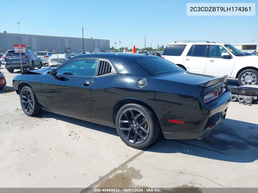 2020 Dodge Challenger R/T VIN: 2C3CDZBT9LH174361 Lot: 40469633