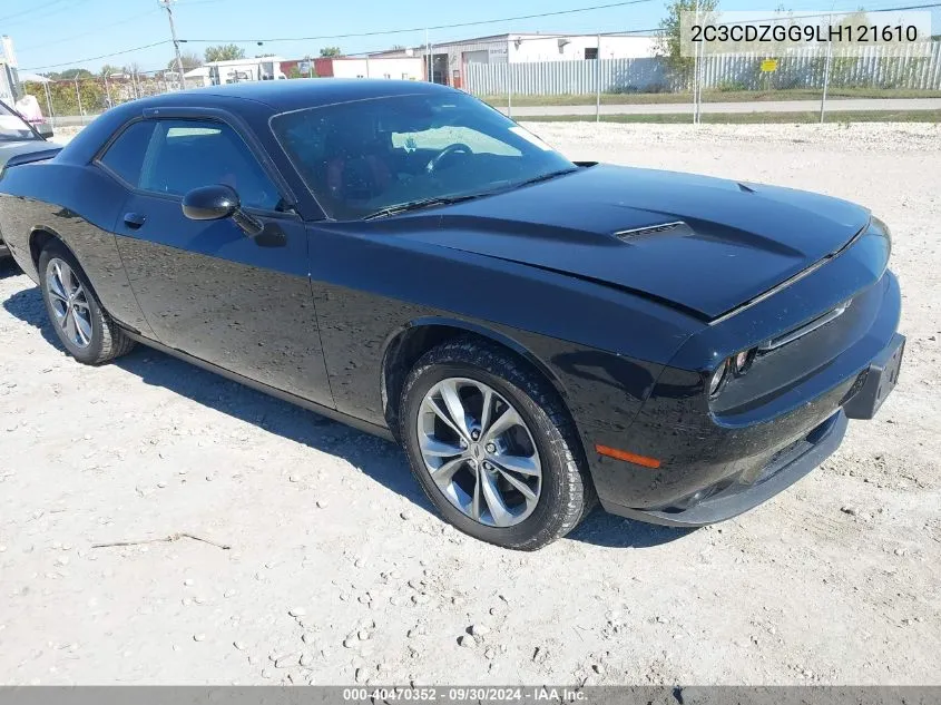 2020 Dodge Challenger Sxt Awd VIN: 2C3CDZGG9LH121610 Lot: 40470352