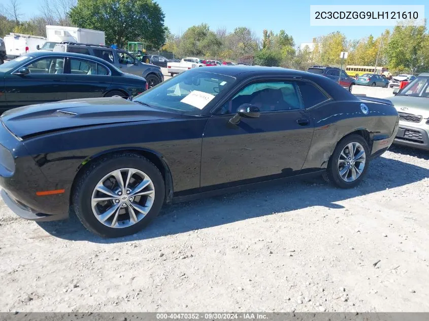 2020 Dodge Challenger Sxt Awd VIN: 2C3CDZGG9LH121610 Lot: 40470352