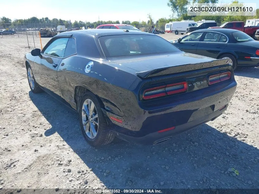 2020 Dodge Challenger Sxt Awd VIN: 2C3CDZGG9LH121610 Lot: 40470352