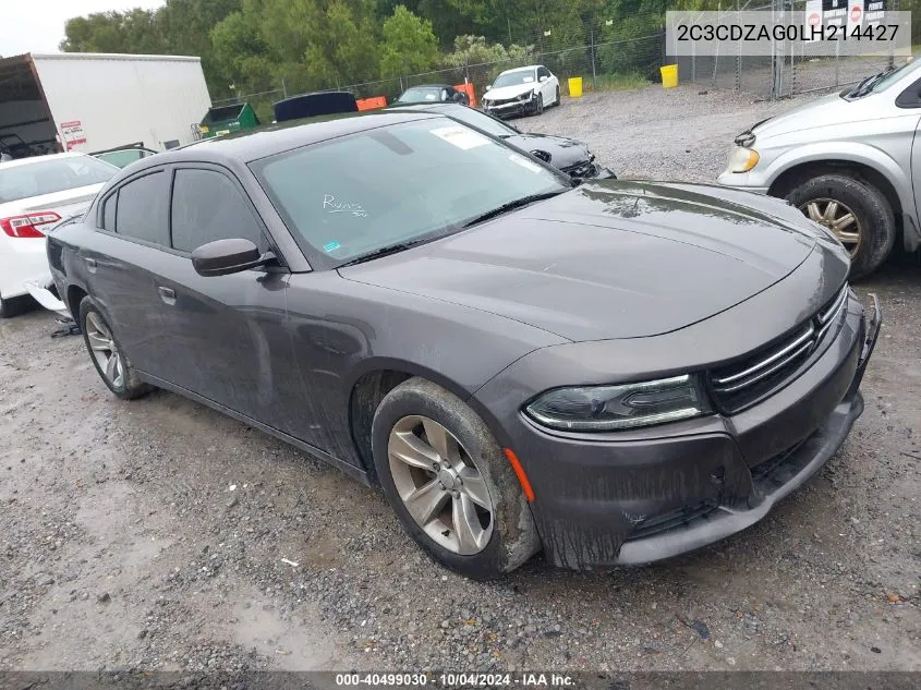 2020 Dodge Challenger Sxt VIN: 2C3CDZAG0LH214427 Lot: 40499030