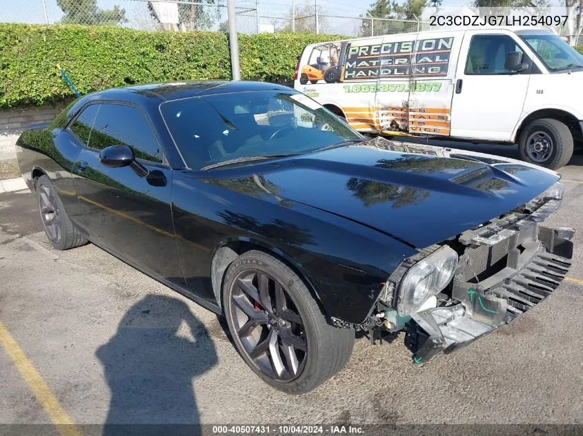 2020 Dodge Challenger Gt VIN: 2C3CDZJG7LH254097 Lot: 40507431