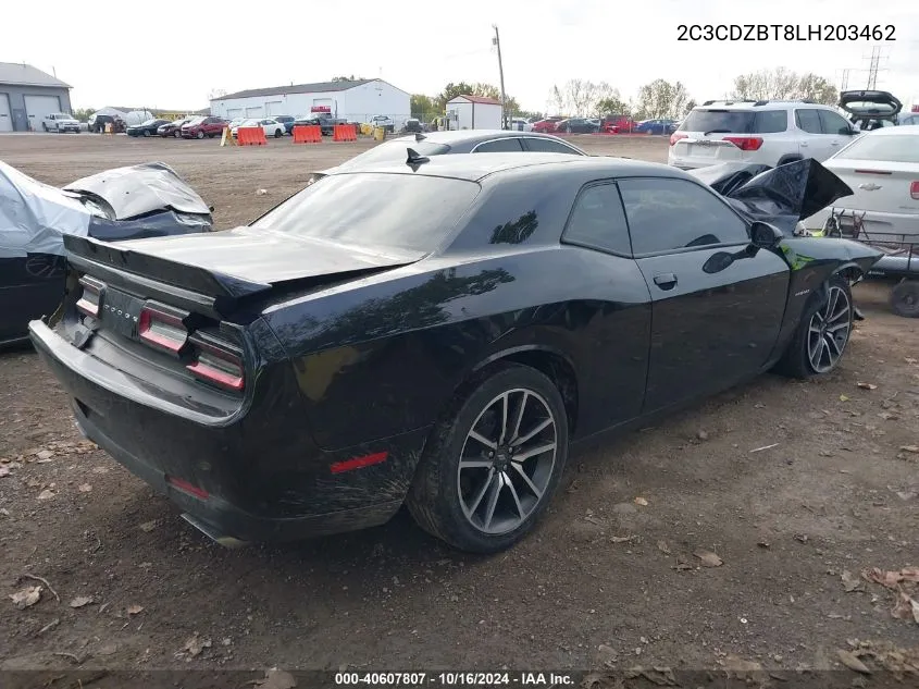 2020 Dodge Challenger R/T VIN: 2C3CDZBT8LH203462 Lot: 40607807