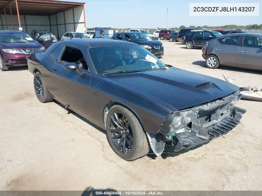 2020 Dodge Challenger R/T Scat Pack VIN: 2C3CDZFJ8LH143207 Lot: 40608458