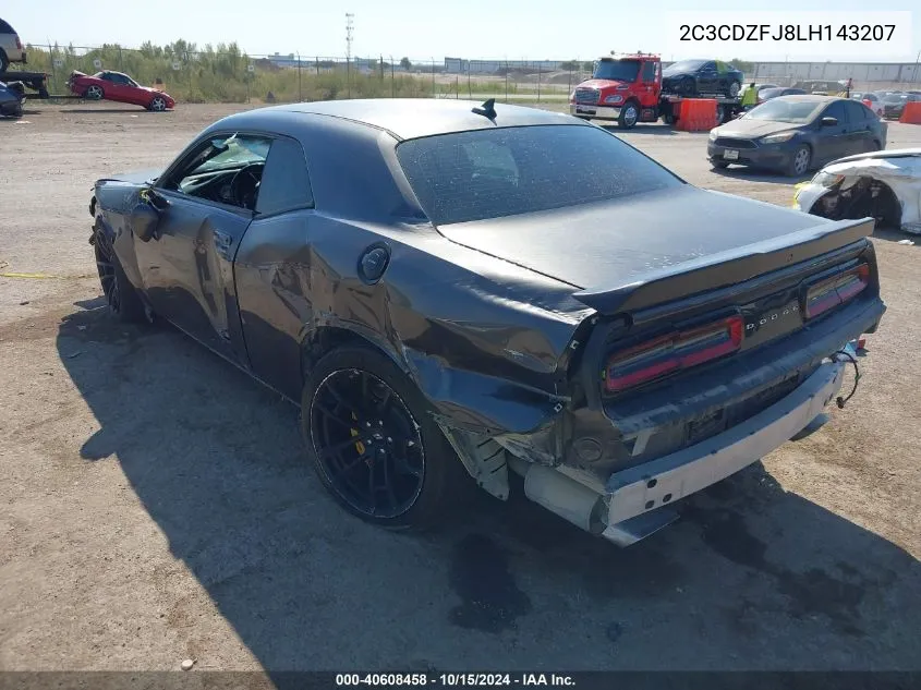 2020 Dodge Challenger R/T Scat Pack VIN: 2C3CDZFJ8LH143207 Lot: 40608458