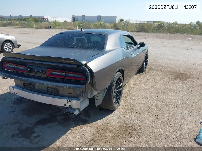 2020 Dodge Challenger R/T Scat Pack VIN: 2C3CDZFJ8LH143207 Lot: 40608458