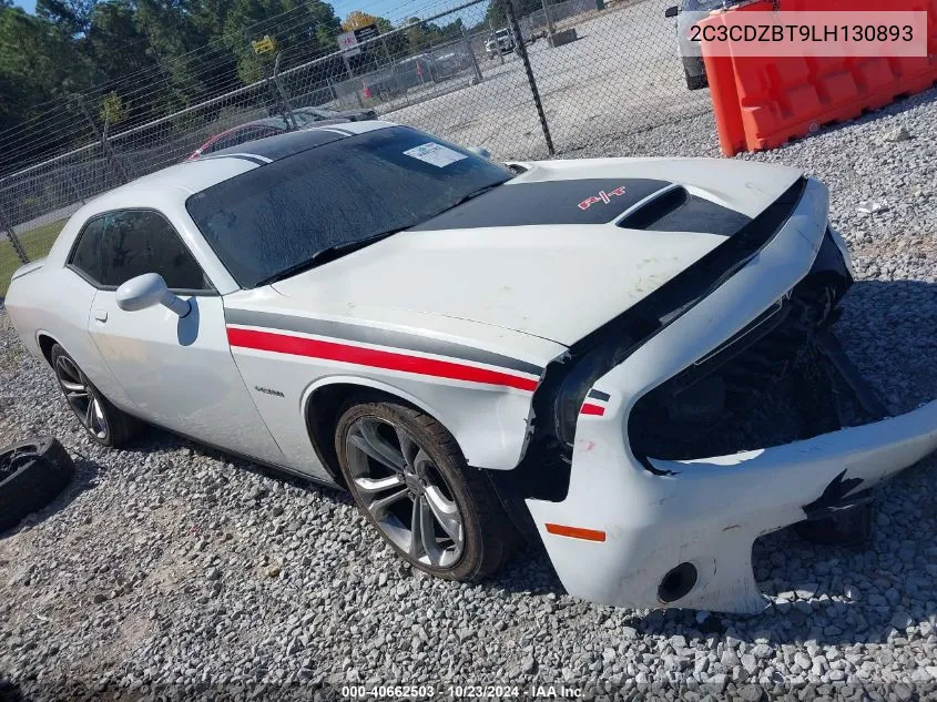 2020 Dodge Challenger R/T VIN: 2C3CDZBT9LH130893 Lot: 40662503