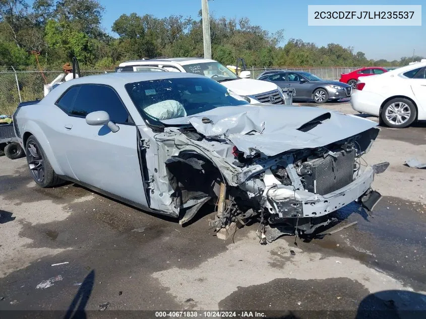 2020 Dodge Challenger R/T Scat Pack VIN: 2C3CDZFJ7LH235537 Lot: 40671838