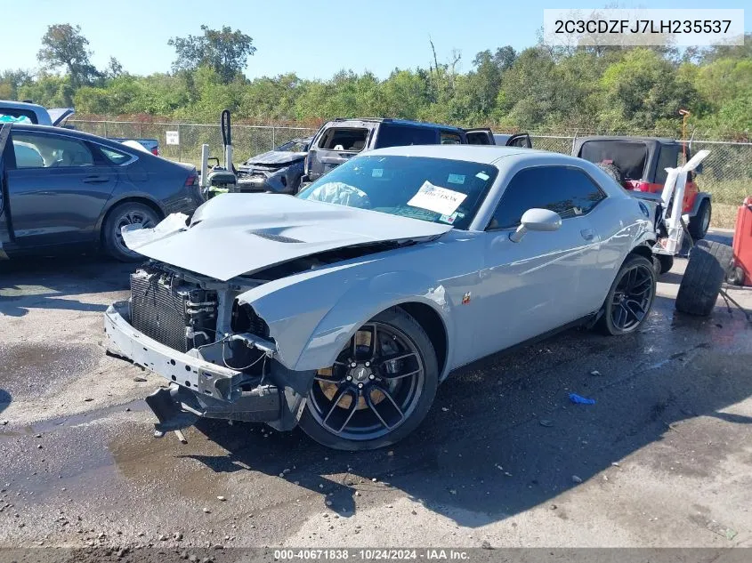 2020 Dodge Challenger R/T Scat Pack VIN: 2C3CDZFJ7LH235537 Lot: 40671838