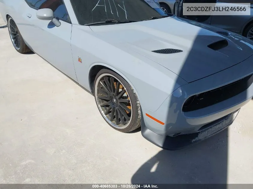 2020 Dodge Challenger R/T Scat Pack VIN: 2C3CDZFJ3LH246566 Lot: 40685303