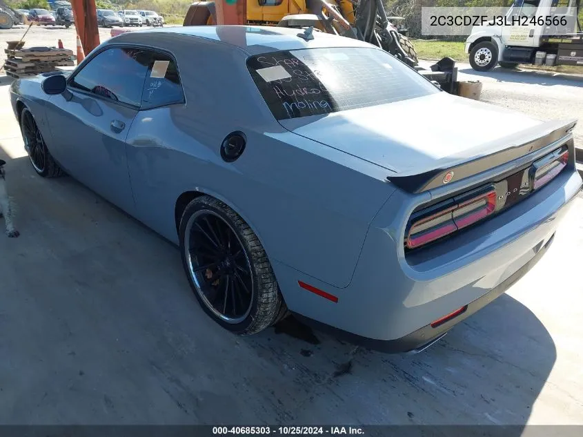 2020 Dodge Challenger R/T Scat Pack VIN: 2C3CDZFJ3LH246566 Lot: 40685303