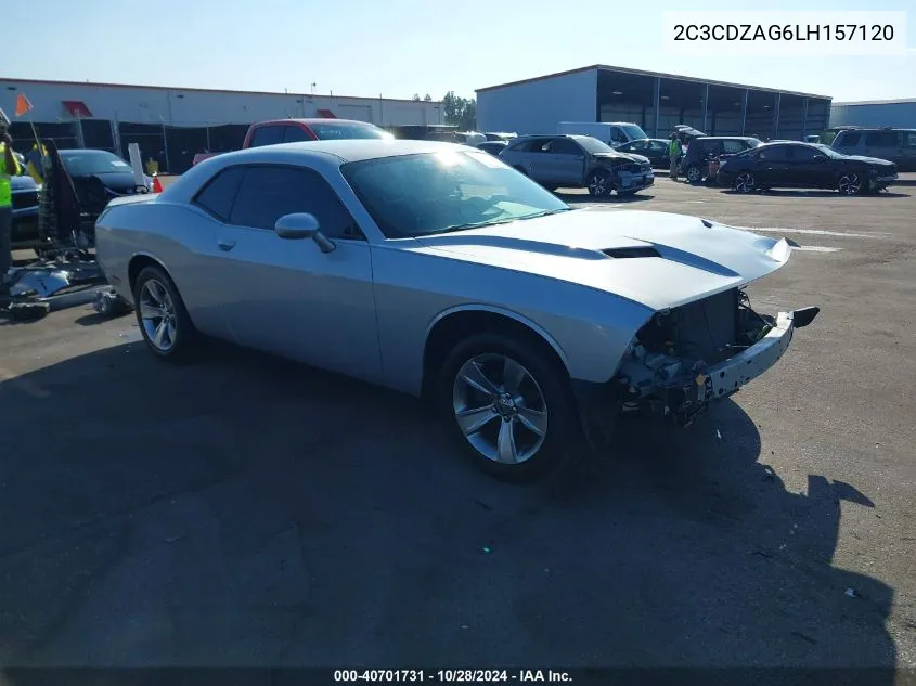 2C3CDZAG6LH157120 2020 Dodge Challenger Sxt