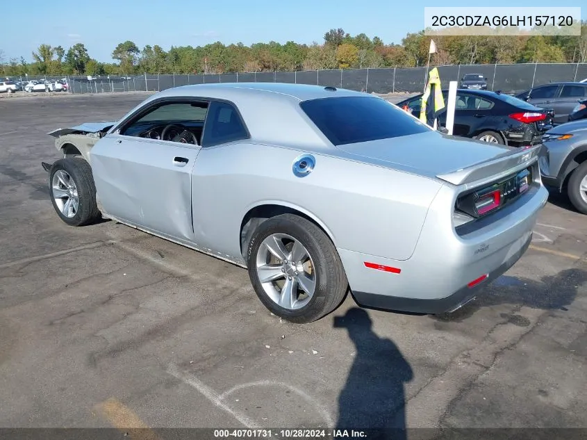 2C3CDZAG6LH157120 2020 Dodge Challenger Sxt