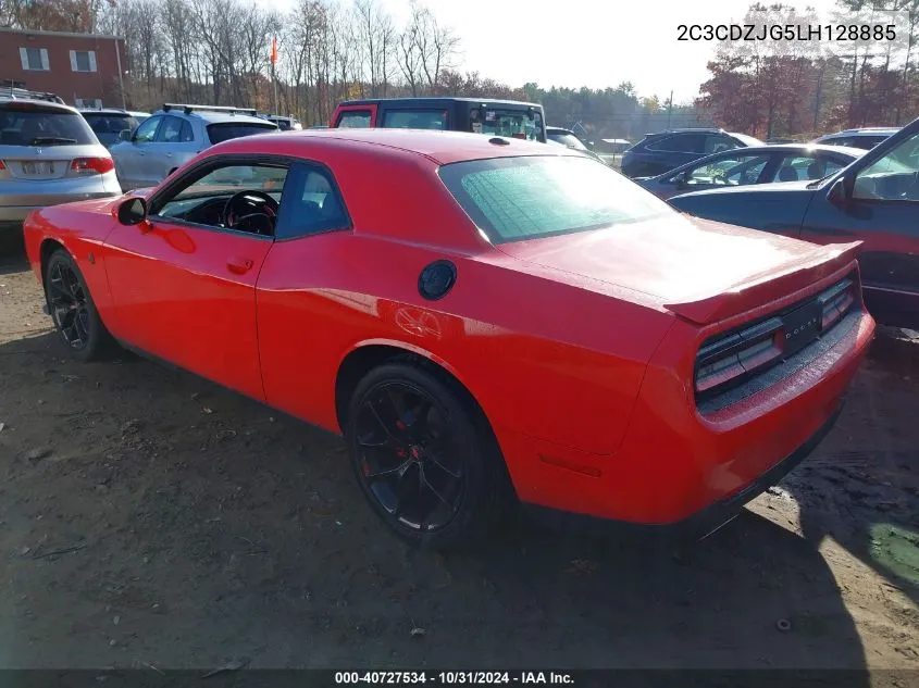 2020 Dodge Challenger Gt VIN: 2C3CDZJG5LH128885 Lot: 40727534