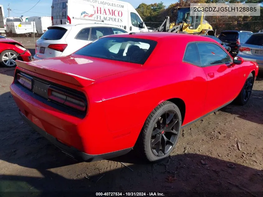 2020 Dodge Challenger Gt VIN: 2C3CDZJG5LH128885 Lot: 40727534