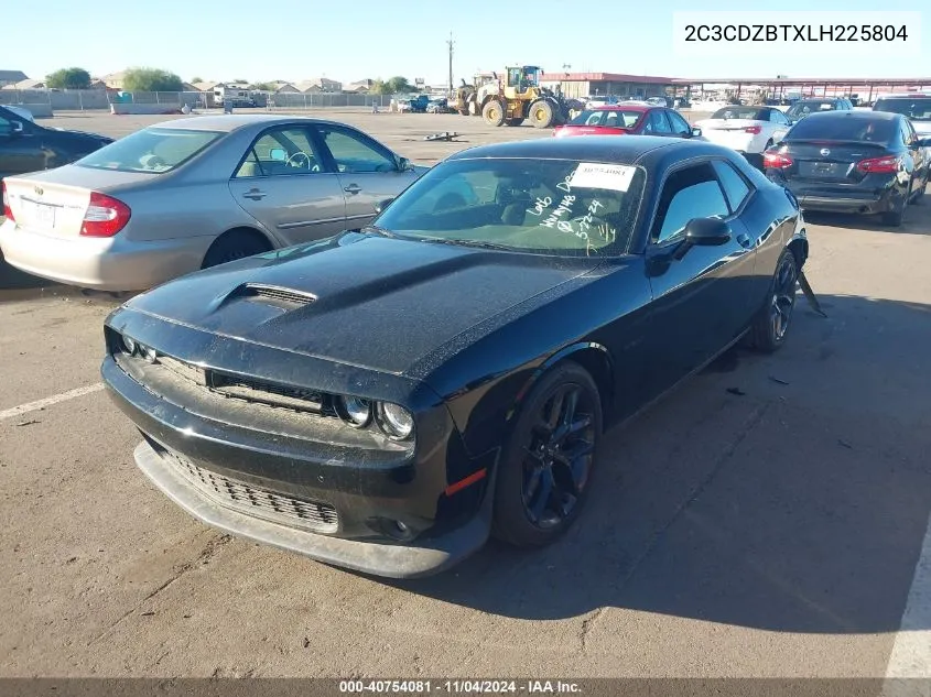 2020 Dodge Challenger R/T VIN: 2C3CDZBTXLH225804 Lot: 40754081