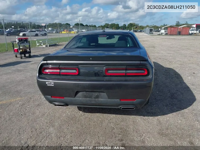 2020 Dodge Challenger Sxt VIN: 2C3CDZAG8LH211050 Lot: 40817727