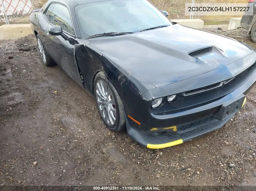 2020 Dodge Challenger Gt Awd VIN: 2C3CDZKG4LH157227 Lot: 40912381