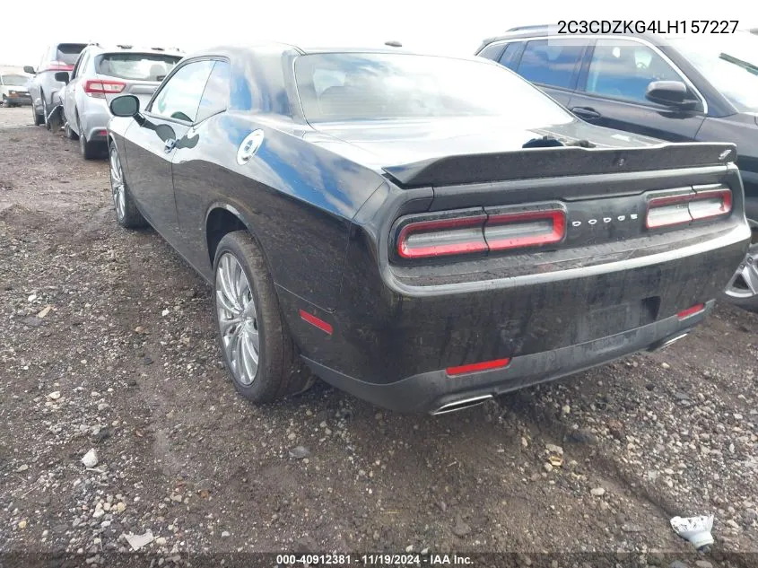 2020 Dodge Challenger Gt Awd VIN: 2C3CDZKG4LH157227 Lot: 40912381