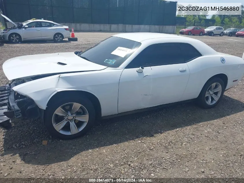 2C3CDZAG1MH546880 2021 Dodge Challenger Sxt