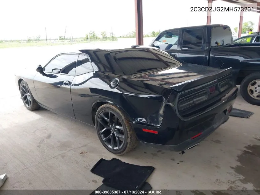 2C3CDZJG2MH573201 2021 Dodge Challenger Gt