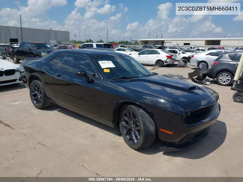 2C3CDZBT5MH660411 2021 Dodge Challenger R/T