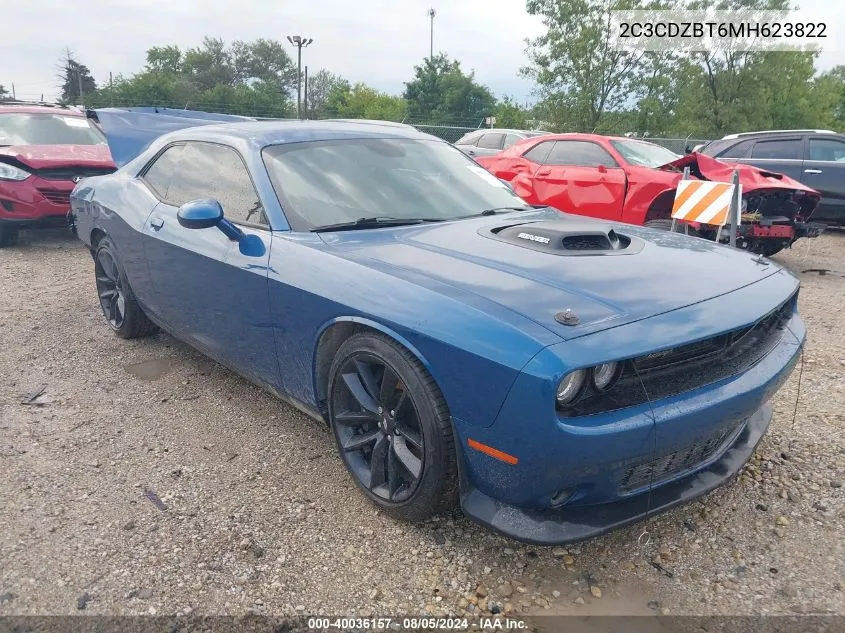 2021 Dodge Challenger R/T VIN: 2C3CDZBT6MH623822 Lot: 40036157