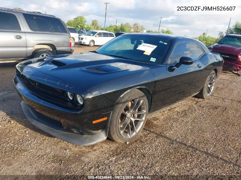 2021 Dodge Challenger R/T Scat Pack VIN: 2C3CDZFJ9MH526607 Lot: 40234644