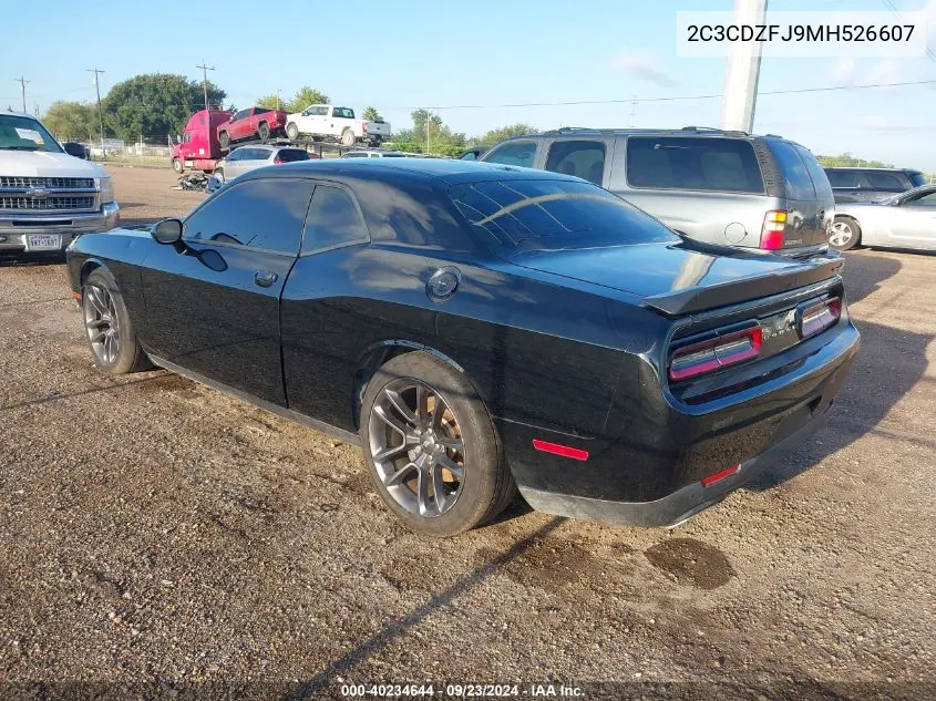 2021 Dodge Challenger R/T Scat Pack VIN: 2C3CDZFJ9MH526607 Lot: 40234644