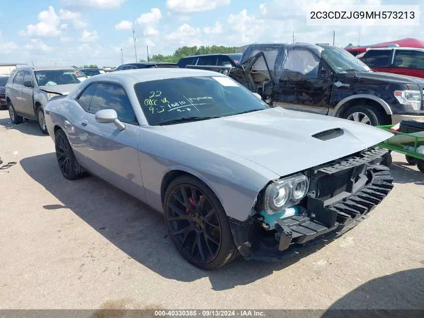 2021 Dodge Challenger Gt VIN: 2C3CDZJG9MH573213 Lot: 40330385