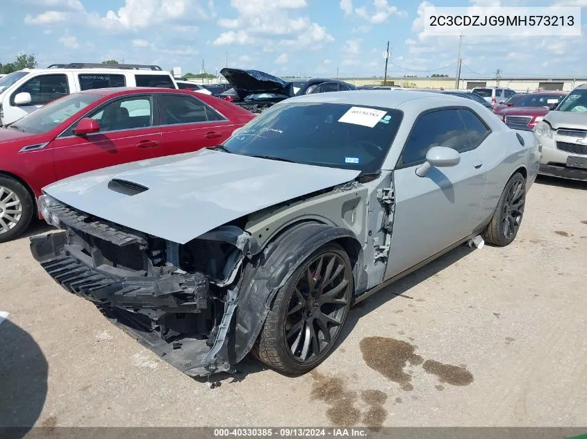 2021 Dodge Challenger Gt VIN: 2C3CDZJG9MH573213 Lot: 40330385