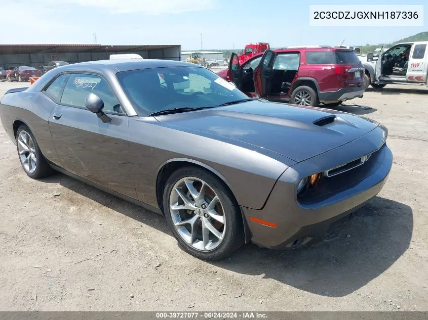 2C3CDZJGXNH187336 2022 Dodge Challenger Gt