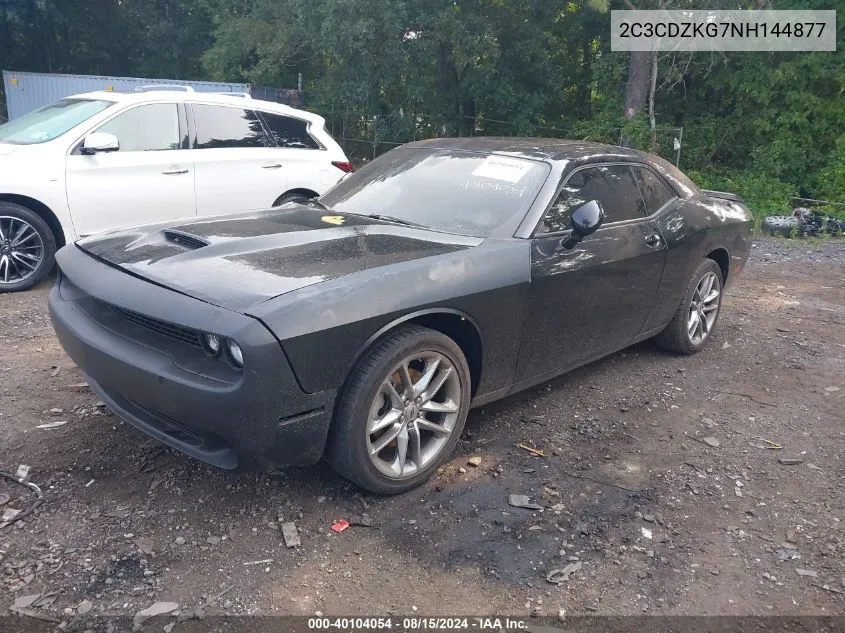 2C3CDZKG7NH144877 2022 Dodge Challenger Gt Awd