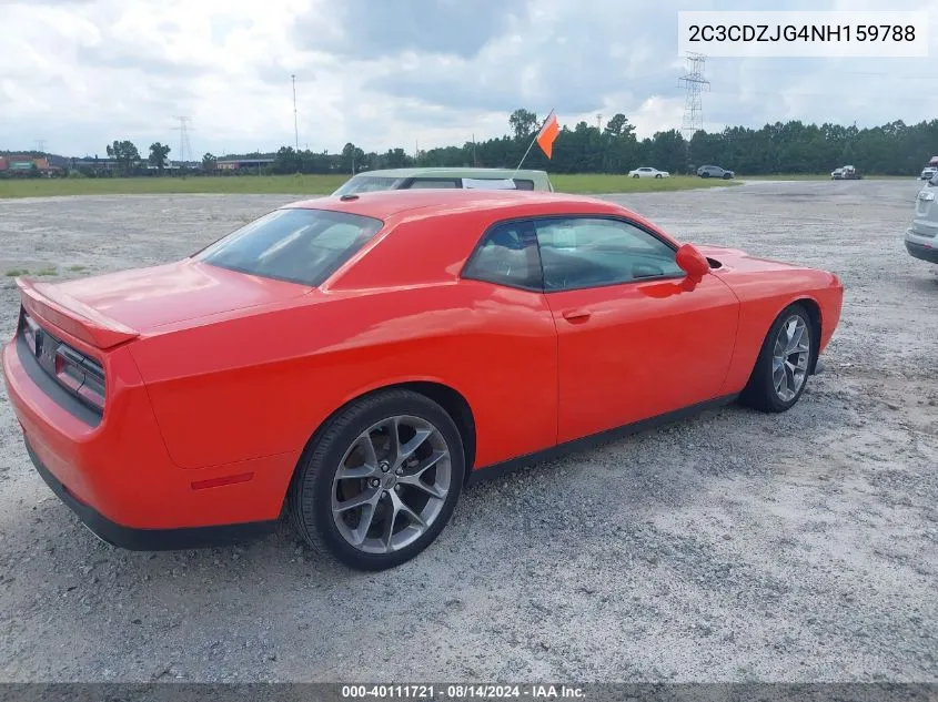 2C3CDZJG4NH159788 2022 Dodge Challenger Gt