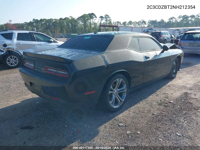 2022 Dodge Challenger R/T VIN: 2C3CDZBT2NH212354 Lot: 40117385