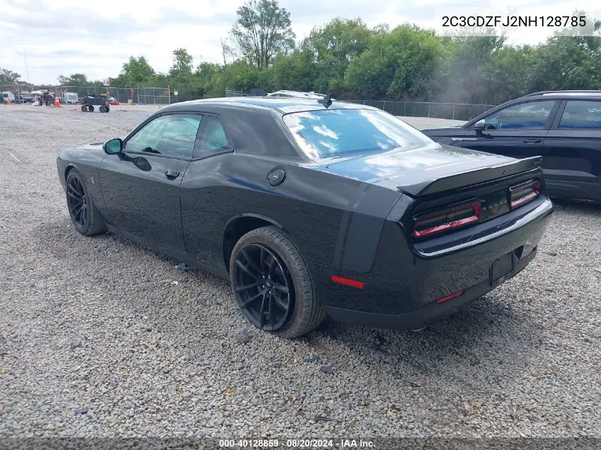 2022 Dodge Challenger R/T Scat Pack VIN: 2C3CDZFJ2NH128785 Lot: 40128859