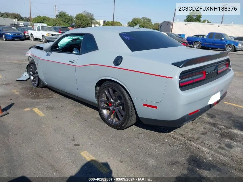 2022 Dodge Challenger R/T Scat Pack VIN: 2C3CDZFJXNH188376 Lot: 40282837