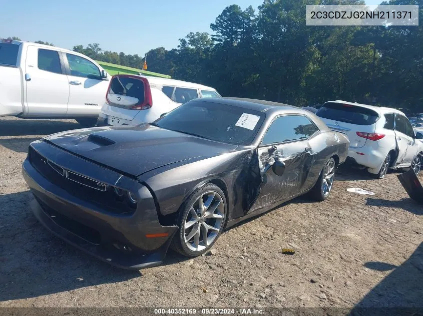 2022 Dodge Challenger Gt VIN: 2C3CDZJG2NH211371 Lot: 40352169