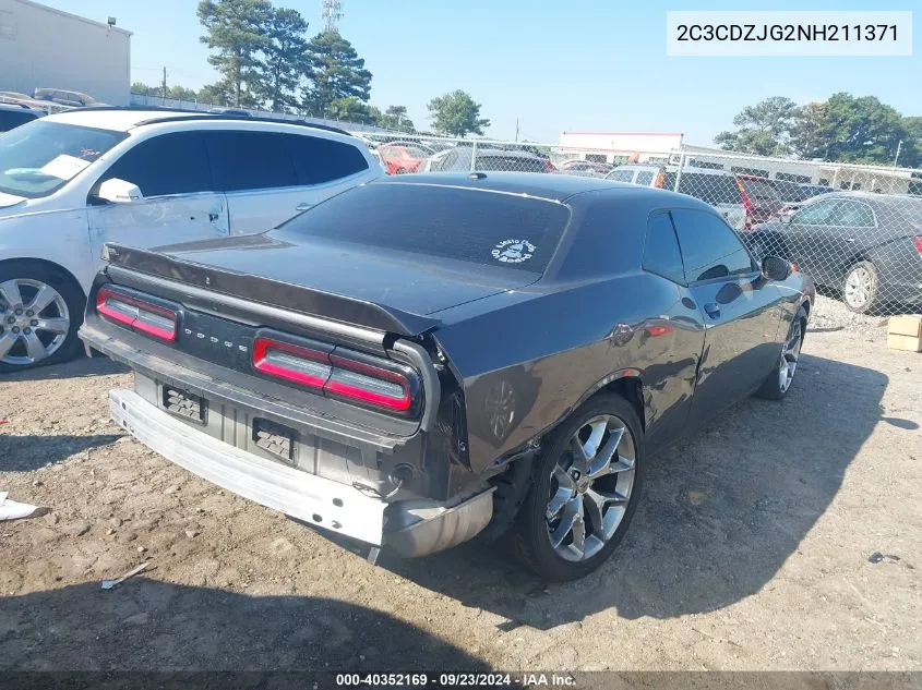 2022 Dodge Challenger Gt VIN: 2C3CDZJG2NH211371 Lot: 40352169