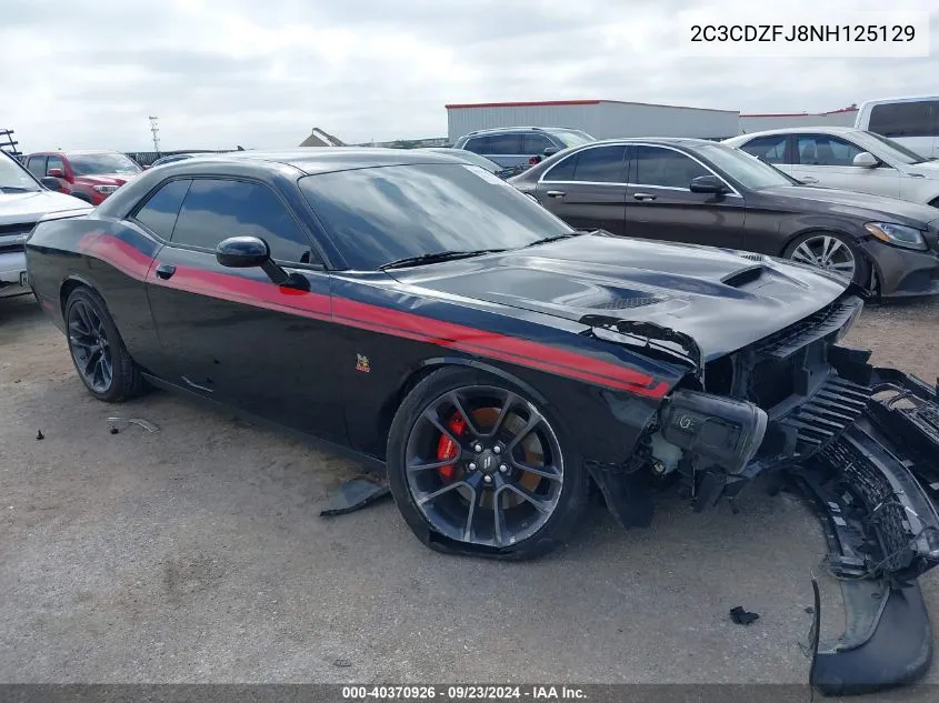 2022 Dodge Challenger R/T Scat Pack VIN: 2C3CDZFJ8NH125129 Lot: 40370926