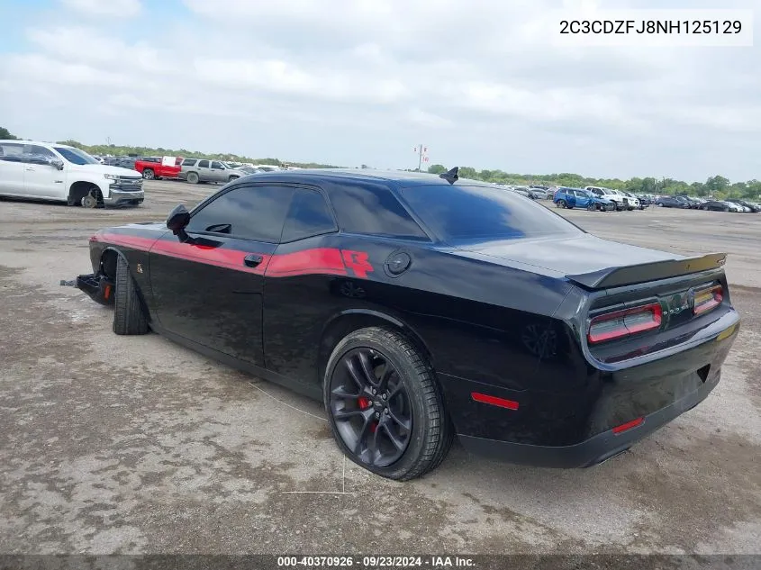 2022 Dodge Challenger R/T Scat Pack VIN: 2C3CDZFJ8NH125129 Lot: 40370926