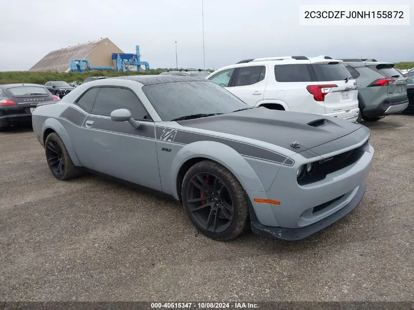 2022 Dodge Challenger R/T Scat Pack VIN: 2C3CDZFJ0NH155872 Lot: 40515347