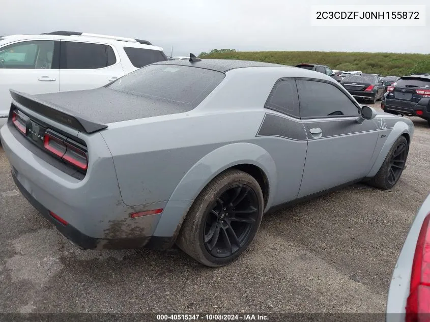 2022 Dodge Challenger R/T Scat Pack VIN: 2C3CDZFJ0NH155872 Lot: 40515347