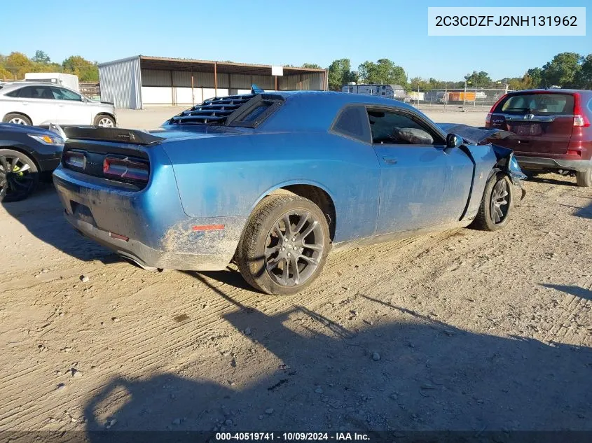 2022 Dodge Challenger R/T Scat Pack VIN: 2C3CDZFJ2NH131962 Lot: 40519741