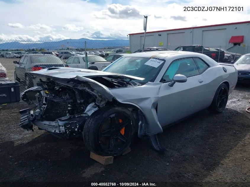 2022 Dodge Challenger Gt VIN: 2C3CDZJG7NH172101 Lot: 40552768