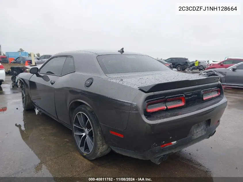 2022 Dodge Challenger R/T Scat Pack VIN: 2C3CDZFJ1NH128664 Lot: 40811752