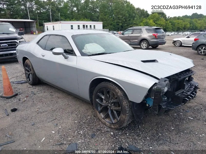 2C3CDZAG3PH694128 2023 Dodge Challenger Sxt